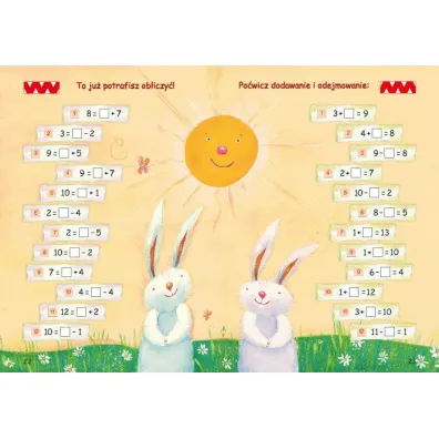 Dodawanie i odejmowanie w zakresie 12. Matematyka na weso�o. Tom 1