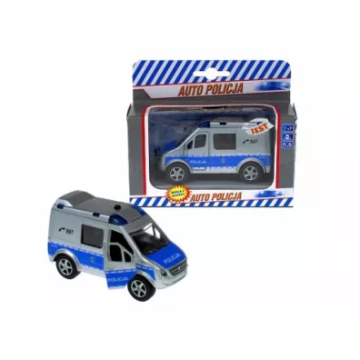 Auto metalowe policja z d�wi�kiem Hipo