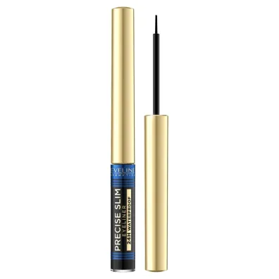 Eveline Cosmetics Precise Slim wodoodporny eyeliner w ka�amarzu Black 2.8 ml