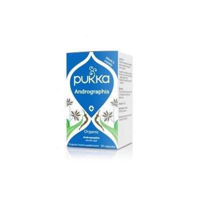 Pukka Andrographis - suplement diety 30 kaps. Bio