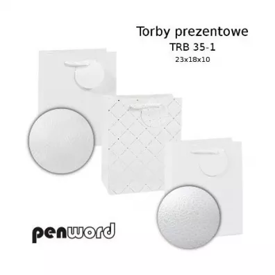 Penword Torebka prezentowa mix 23x18x10cm