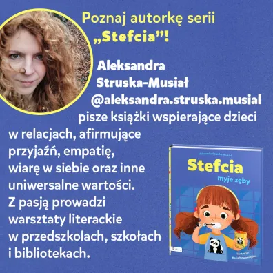 Stefcia myje z�by