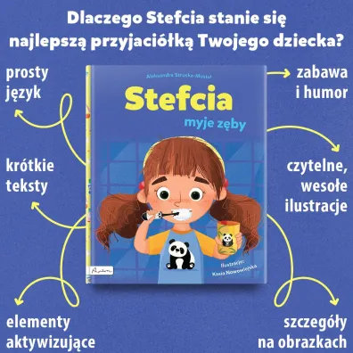 Stefcia myje z�by