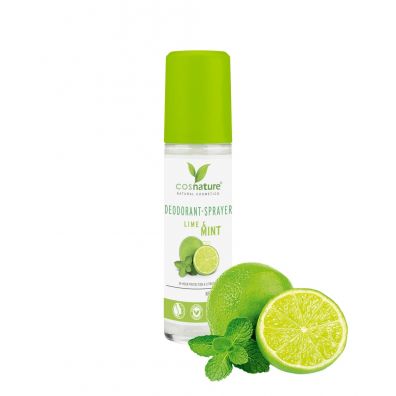 Cosnature Naturalny dezodorant w sprayu limonka i mita 75 ml