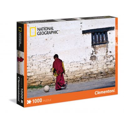 Puzzle 1000 el. National GeographicYoung Buddhist Monk 39355 Clementoni