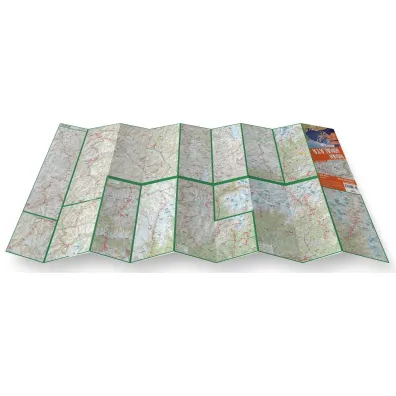 Indian Himalaya trekking map 1:350 000  laminat V2