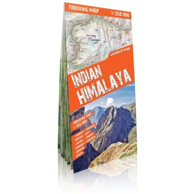 Indian Himalaya trekking map 1:350 000  laminat V2