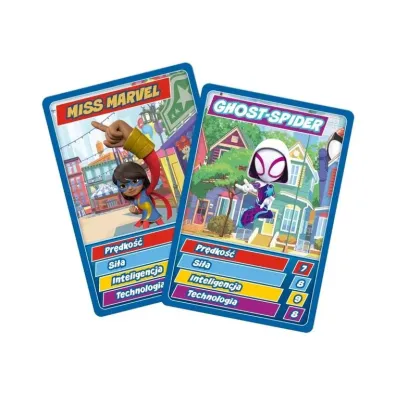 Gra Top Trumps Juniors Spidey & friends