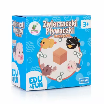 Zwierzaczki p�ywaczki - zabawka do wody mix Artyk