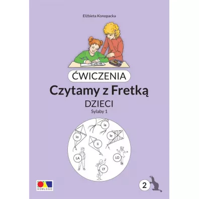 �wiczenia. Czytamy z Fretk�. Bolo cz.2 Sylaby 1 - El�bieta Konopacka