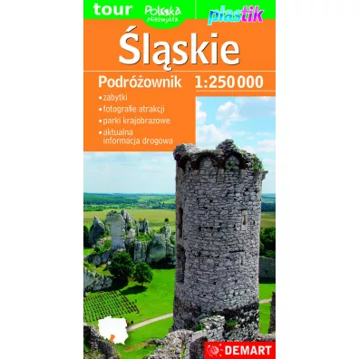 Podr�ownik. Mapa wojew�dztwa - �l�skie 1:250 000