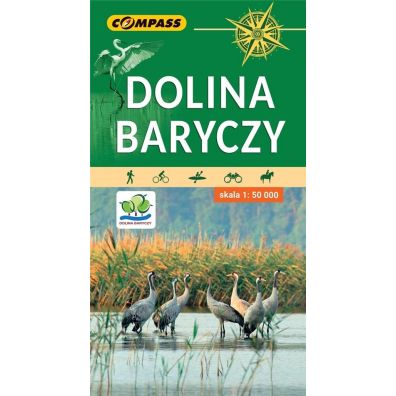 Mapa turystyczna Dolina Baryczy 1:50 000