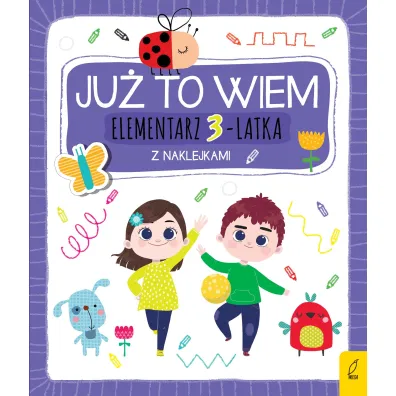 Elementarz 3-latka z naklejkami. Ju� to wiem - Katazryna Borecka