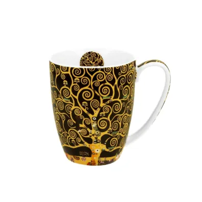 Duo Sp. z o.o. Porcelanowy kubek Klimt Tree Of Life 350 ml