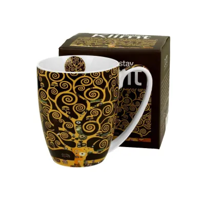 Duo Sp. z o.o. Porcelanowy kubek Klimt Tree Of Life 350 ml