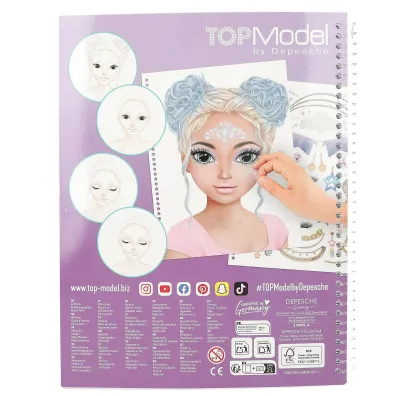 Kolorowanka Top Model Make Up 13983A