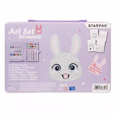Zestaw artystyczny 68 element�w Rabbit STARPAK 536638