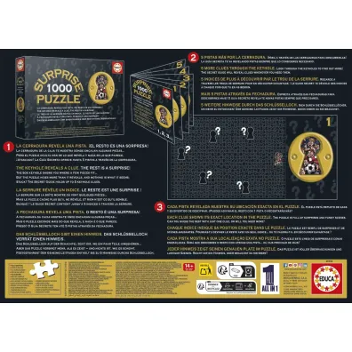 Puzzle 1000 Surprise Puzzle Pi�ka no�na 113803 Educa
