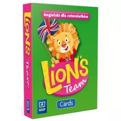 Lion's Team. Angielski dla czterolatk�w. Cards