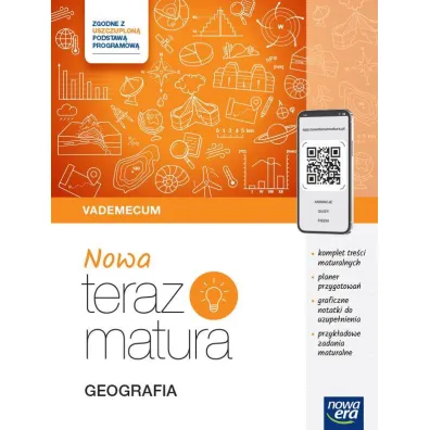 Pakiet Matura 2026: Nowa Teraz matura. Geografia. Vademecum. Do matury 2026, Nowa Teraz matura. Geografia. Zbi�r zada� maturalnych. Do matury 2026