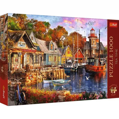 Puzzle 1000 el. Nadmorski zak�tek Trefl