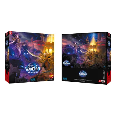 Puzzle 1000 Gaming World of Warcraft Midnight Against the Void Good Loot