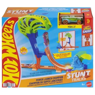 Hot Wheels Mistrzowski skok Pionowy tor Mattel