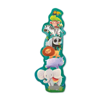 Puzzle Gra magnetyczna - Przyjaciele z d�ungli Dodo