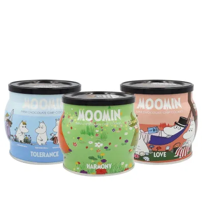 Moomin Choko Chip Ciasteczka w puszce 200 g