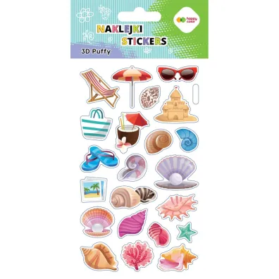 Happy Color Naklejki 3D PUFFY-Sea 10x20cm