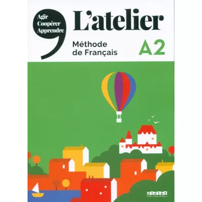 Atelier A2 podr�cznik + DVD-ROM - Emilie Pommier, Emilie  Marolleau, Marie-No�lle Cocton