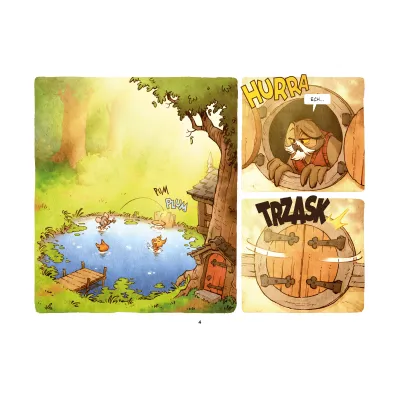 M�j pierwszy komiks 5+ Takie sowie lato. W cieniu drzew. Tom 3