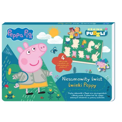Peppa Pig. Kraina puzzli. Niesamowity �wiat �winki Peppy