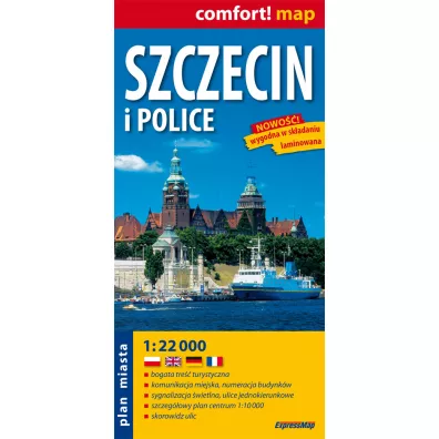 Szczecin I Police - Plan Miasta 1:22 000
