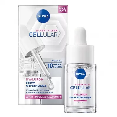 Nivea Cellular Hyaluron serum wypeniajce do twarzy 15 ml