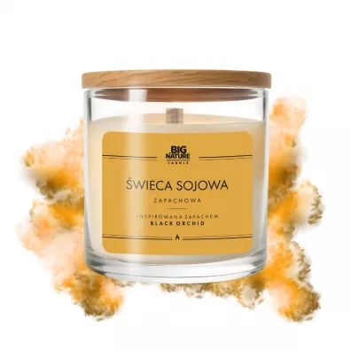 Big Nature �wieca sojowa zap. insp. BLACK ORCHID 155 g