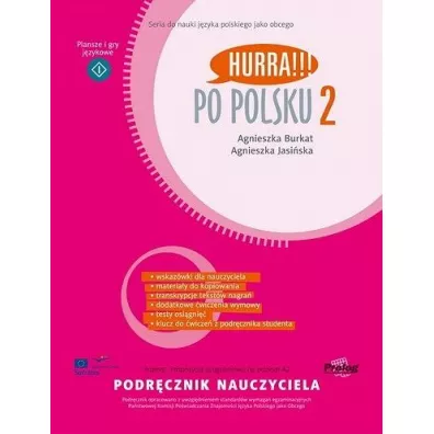 Hurra!!! Po polsku 2. Podr�cznik nauczyciela - Agnieszka Burkat, Agnieszka Jasi�ska