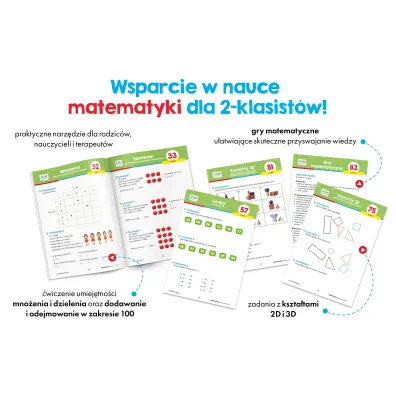 Matematyka. Karty pracy. Klasa 2. Kapitan Nauka. EDUseria