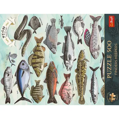 Puzzle 500 Trefl Premium Plus Finders Keepers Ryby 37609