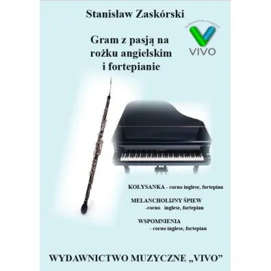 Gram z pasj� na ro�ku angielskim i fortepianie - Stanis�aw  Zask�rski