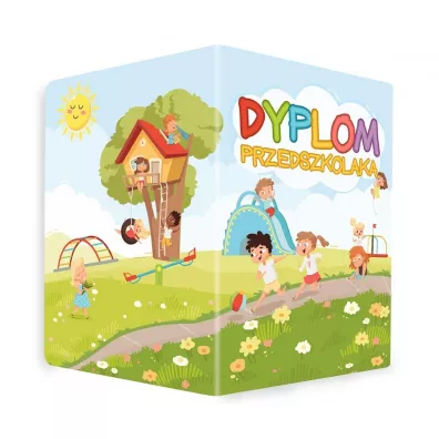 LearnHow Dyplom A5 sk�adany - Plac zabaw 10 szt.
