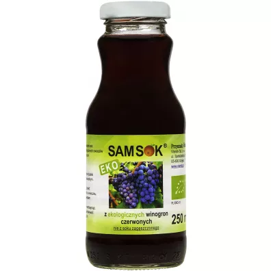 Viands Sam sok z czerwonych winogron NFC 250 ml Bio