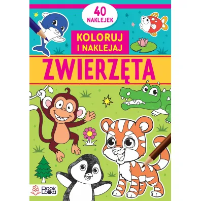 Zwierz�ta. Koloruj� i naklejam