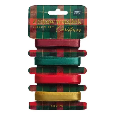 Interdruk Zestaw wst��ek Christmas 4 x 2m