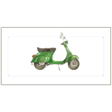 DaVinci Karnet G06 42A 184 + kop Skuter Vespa ziel. 12x18 cm