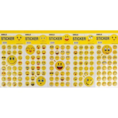 Fandy Naklejki Smile wypuk�e