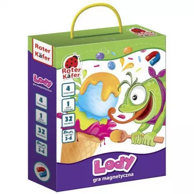 Puzzle Gra magnetyczna - Lody Roter Kafer