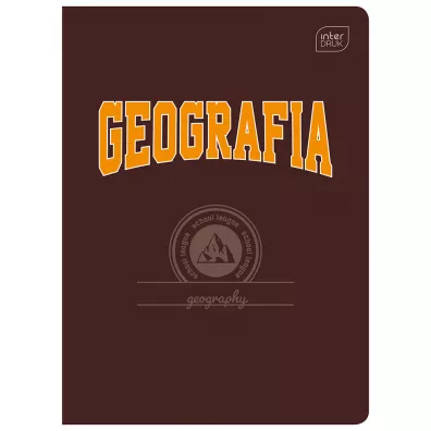 Interdruk Zeszyt A5 Geografia Hybrid kratka 60 kartek