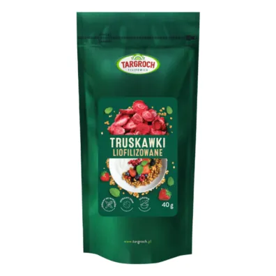 Targroch Truskawki liofilizowane plastry 40 g