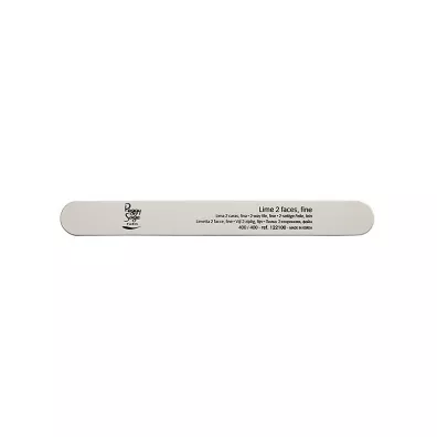 Peggy Sage 2-Way Nail File dwustronny pilnik do paznokci 400/400 Bia�y